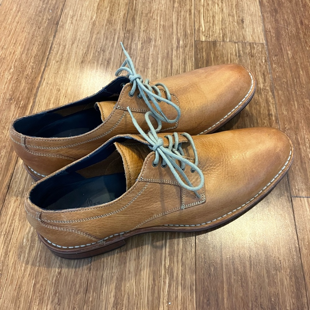 Cole Haan Light Brown / Tan Leather Oxford Men’s Shoes Size 11